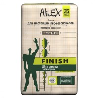 Шпатлевка финишная AlinEX Finish 25 кг